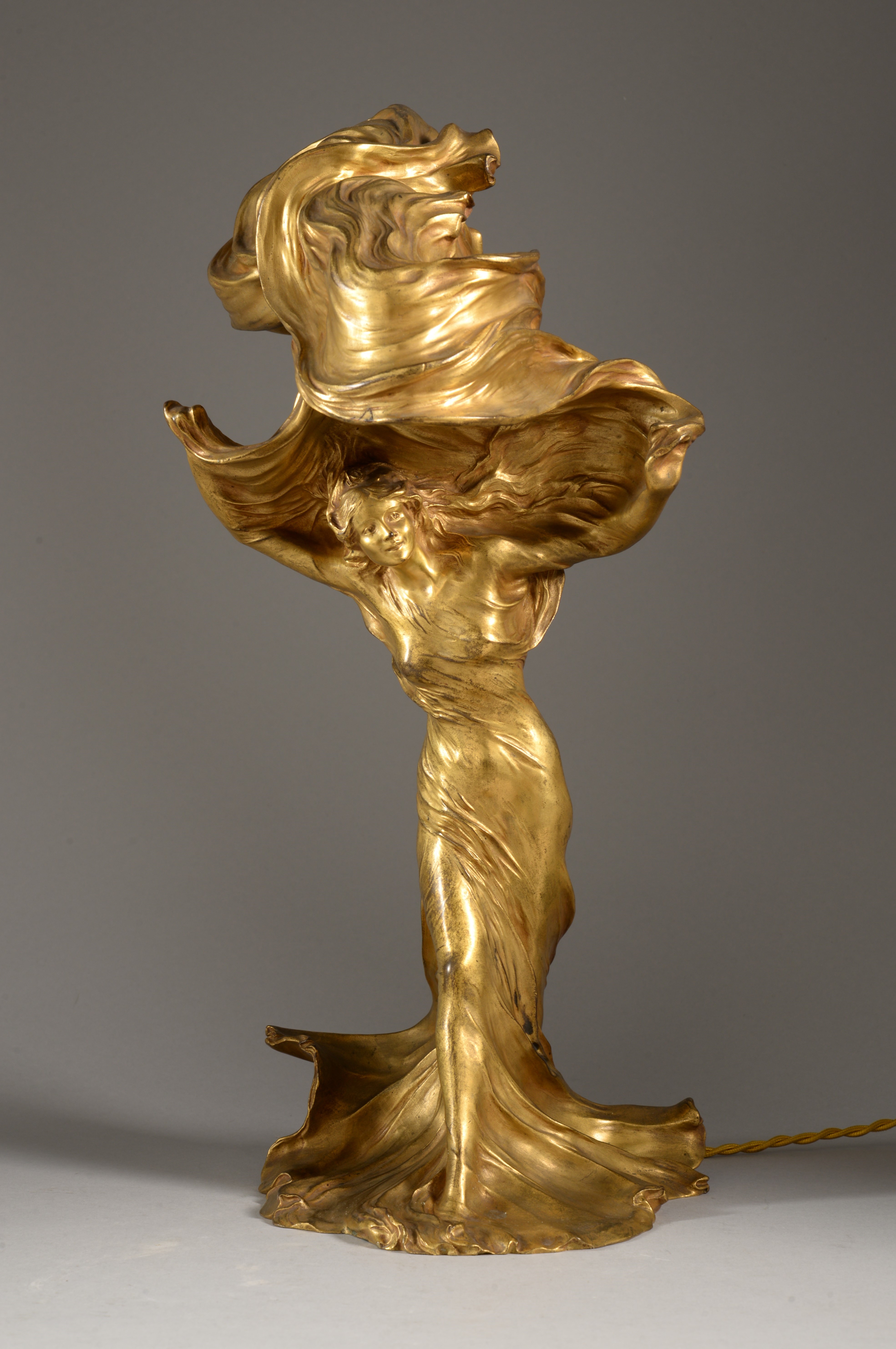 LAMPE LOÏE FULLER (vers 1900)